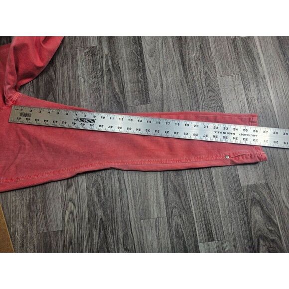 J. Jill Womens Size 2 Petite Pockets Authentic Fit Slim Ankle Pink Denim Jeans - Picture 11 of 13